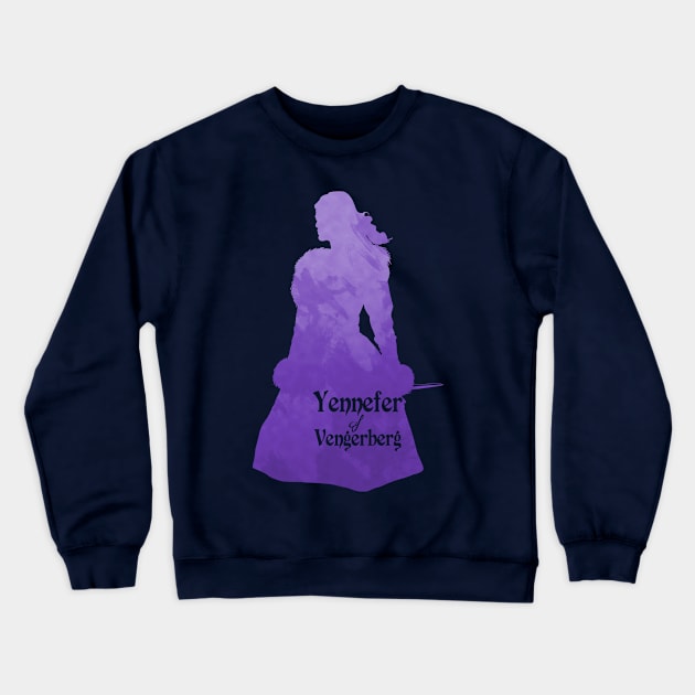 Yennefer of Vengerberg, The Witcher Crewneck Sweatshirt by Rackham